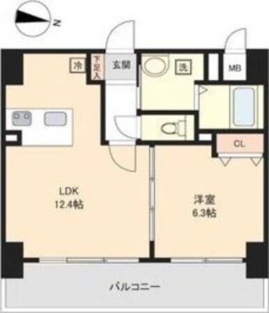 S-FORT北山王の物件間取画像